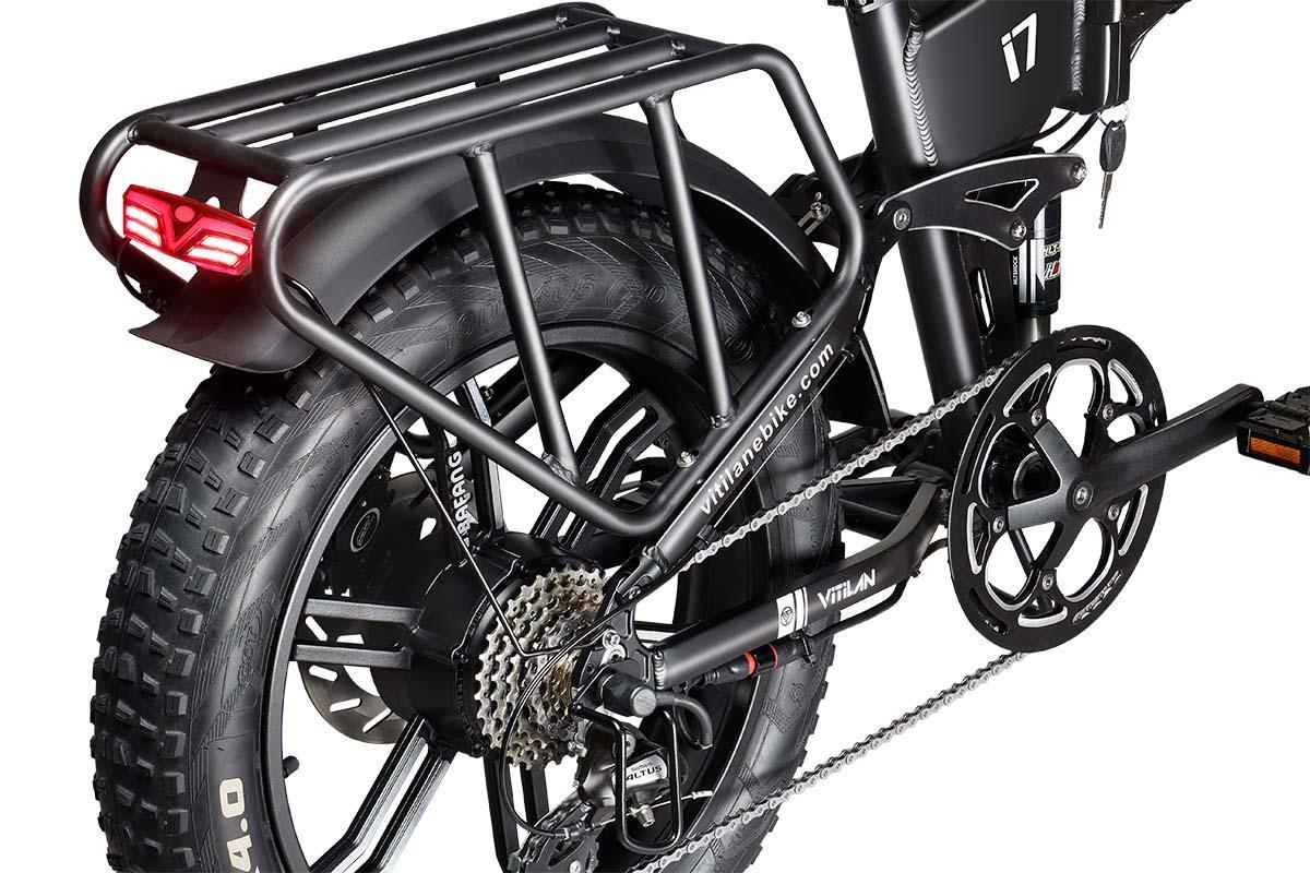 Vitilan I7 Pro Folding Full Suspension Electric Bike - Green Vista Living