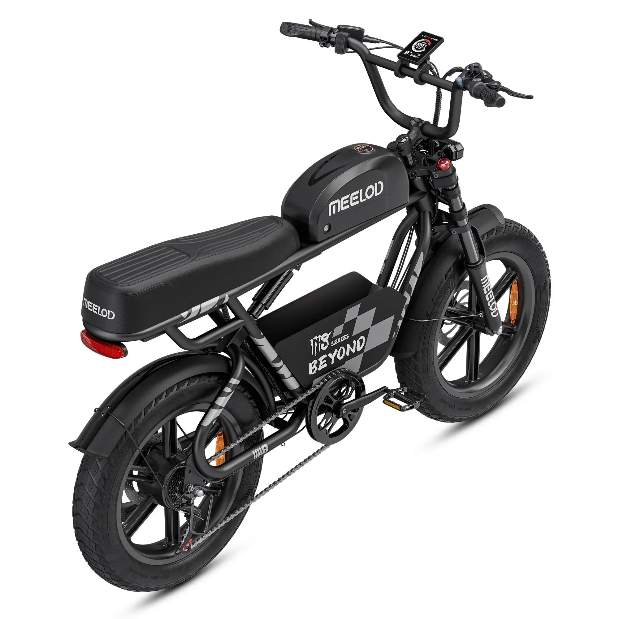 MEELOD M8 Fat Tire Ebike - Long Range - Green Vista Living