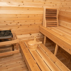 Dundalk Leisurecraft Canadian Timber Luna Sauna | 4 Persons - Green Vista Living