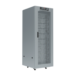 RUiXU 10 Slot Battery Cabinet | Wheels and Busbar Included | Pre-assembled - Green Vista Living