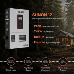 RUiXU Single/Split-Phase Off-Grid Inverter | SUNON12 | 12kW UL1741