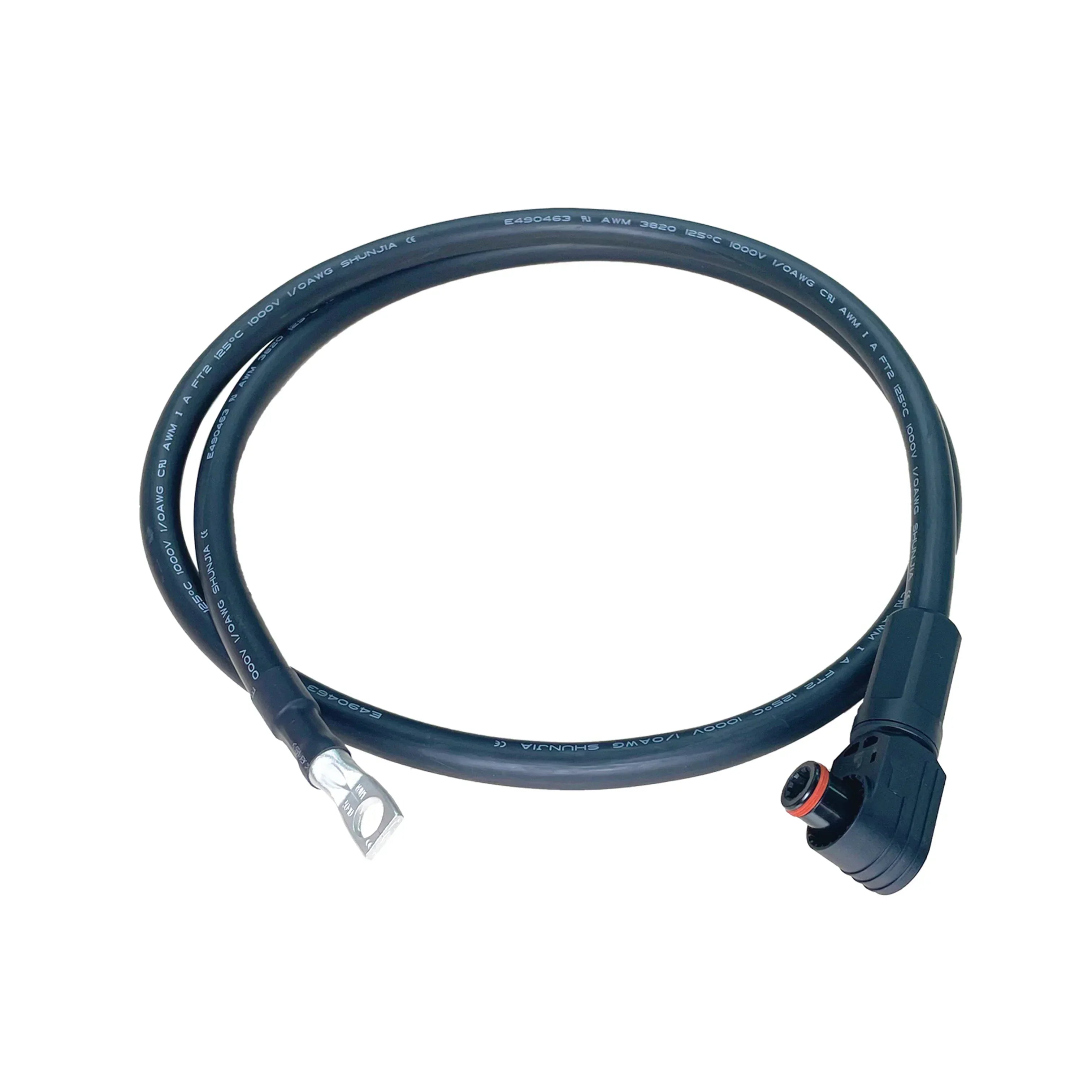 Lithi2-16 battery 1/0 AWG cable | Orange+ Black | One Pair - Green Vista Living