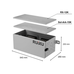 RUiXU Conduit Box for RUiXU Lithi2-16 with RX-12K or Solark 15K RUiXU