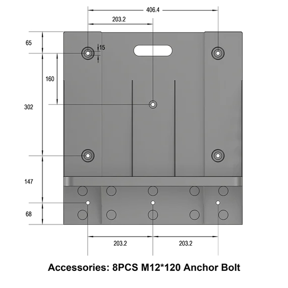 RuiXu Wall Mounted Bracket For Lithi2-16 | RX-WMB - Green Vista Living