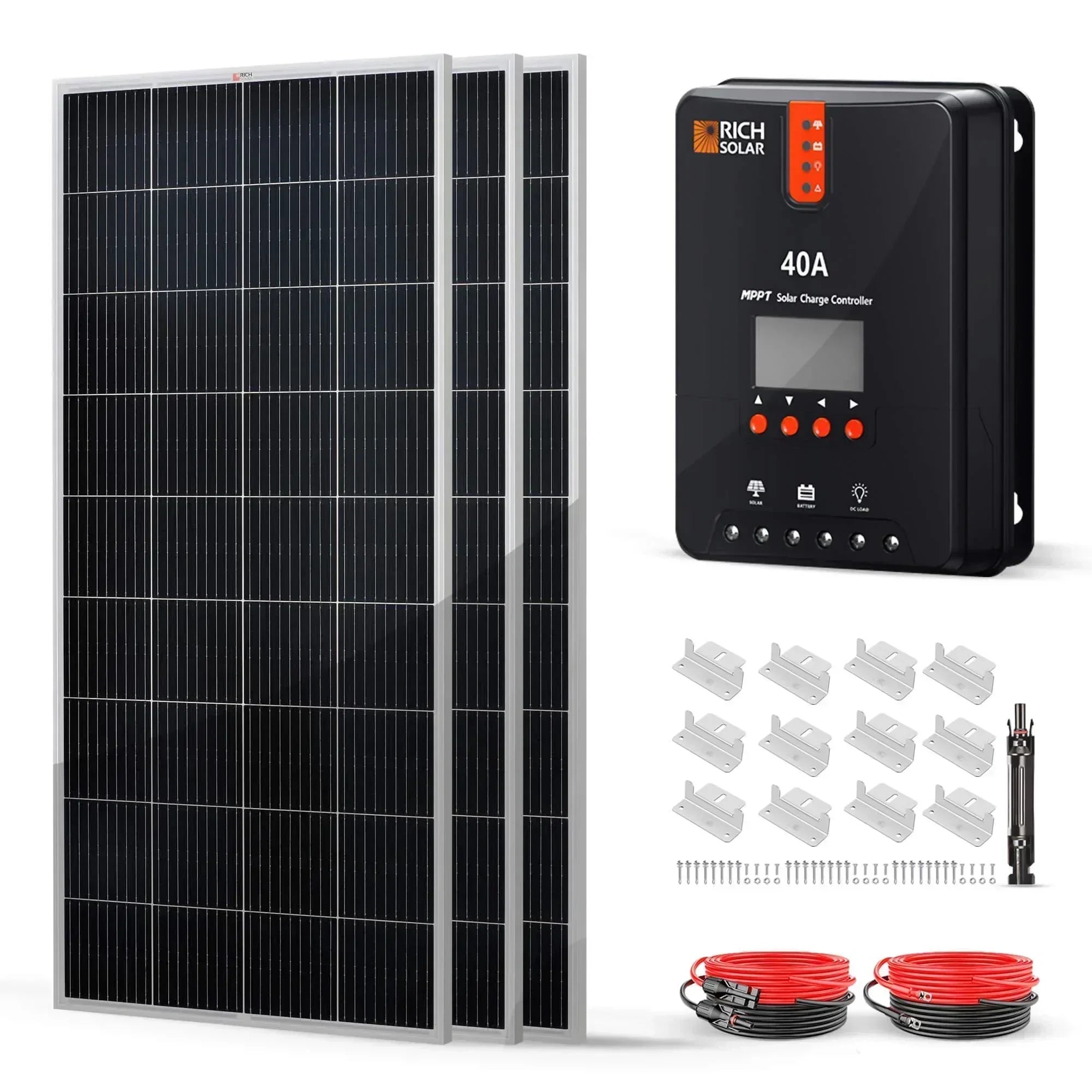 Rich Solar 600 Watt Solar Kit RS-K6004 - Green Vista Living