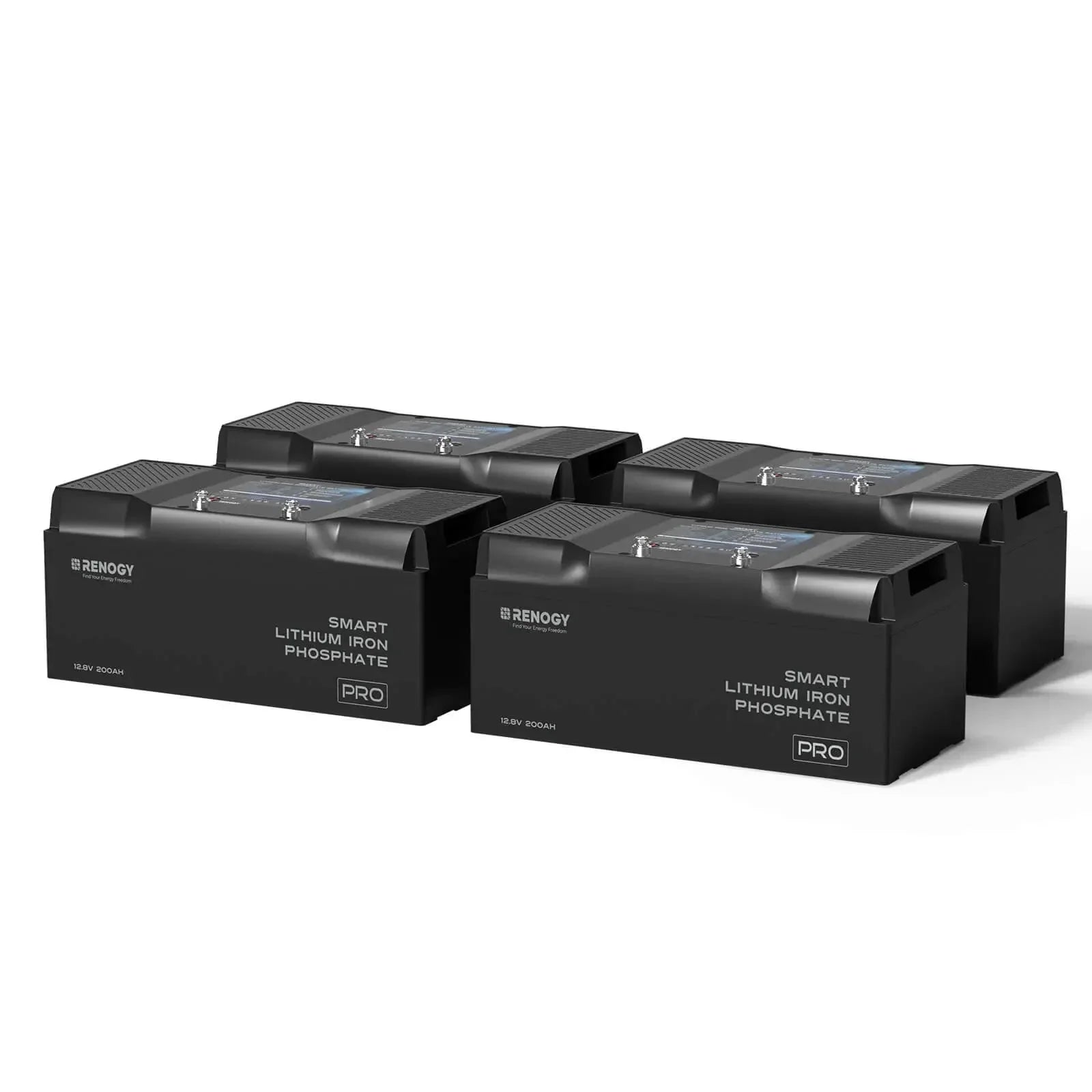 Renogy Pro - 12V 100Ah/200Ah Smart LiFePO4 Battery w/ Bluetooth & Self-Heating - Green Vista Living