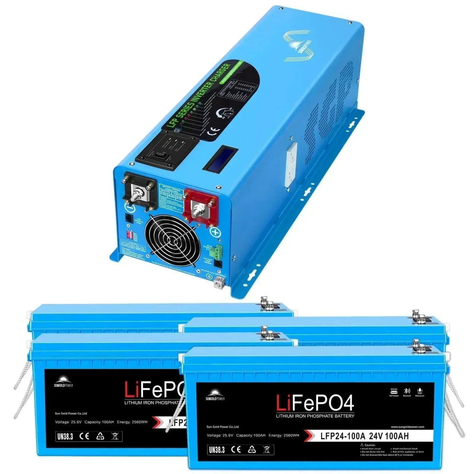Sungold Power 6000W DC 48V Split Phase Pure Sine Wave Inverter With Charger - Green Vista Living