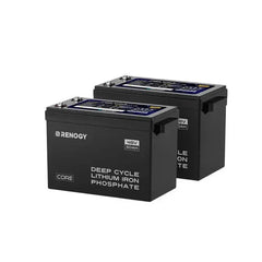 Renogy Core - 48V 50Ah Smart Lithium Iron Phosphate Battery w/Self-heating - Green Vista Living