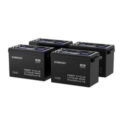 Renogy Core - 48V 50Ah Smart Lithium Iron Phosphate Battery w/Self-heating - Green Vista Living