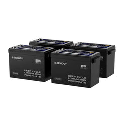 Renogy Core - 48V 50Ah Smart Lithium Iron Phosphate Battery w/Self-heating - Green Vista Living
