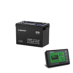 Renogy Core - 48V 50Ah Smart Lithium Iron Phosphate Battery w/Self-heating - Green Vista Living