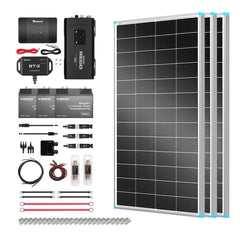 Customizable RV Solar Kit 600W 12V | Optional 3.6kWh LiFePO4 Battery