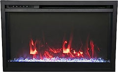 Amantii Traditional Extra slim 30 Inch Modern Smart Electric Fireplace
