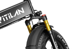 Vitilan I7 Pro Folding Full Suspension Electric Bike - Green Vista Living