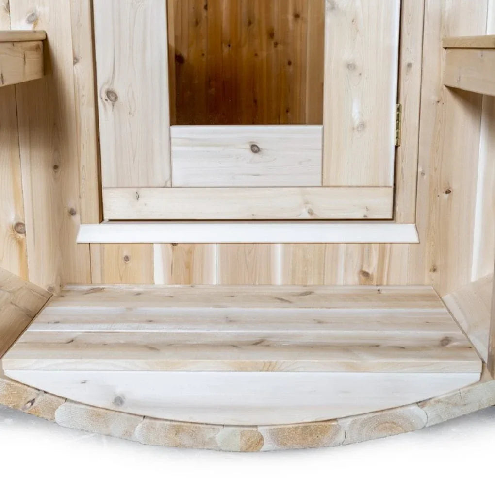 Dundalk Leisurecraft Canadian Timber Serenity Barrel Sauna | 4 Persons - Green Vista Living