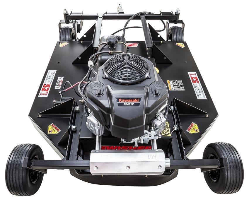 Swisher 14.5 HP 52" 12V Kawasaki Commercial Pro Rough Cut Trailcutter Mower - Green Vista Living