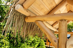 Dundalk Leisurecraft Canadian Timber Southern Fantasy Tiki Bar - Green Vista Living