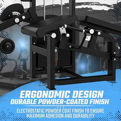 Selectorized Leg Extension & Prone Leg Curl Combo w/250lb weight stack (New) Sports & Fitness Exchange
