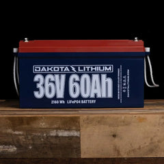 Dakota Lithium 36V 60Ah Deep Cycle LiFeP04 Single Battery - Green Vista Living