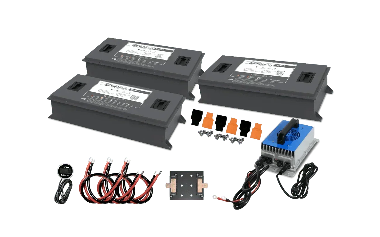 BigBattery 72V RAPTOR 2 LiFePO4 Battery | 7.68kWh | Game-Changing Power for Golf Carts - Green Vista Living