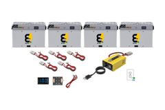 FALCON 72V 8.4kWh Lithium Battery 4x Kit