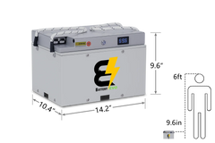 FALCON 72V 8.4kWh Lithium Battery 4x Kit - Green Vista Living