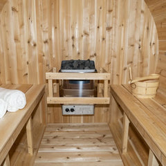 Dundalk Leisurecraft Canadian Timber Serenity Barrel Sauna | 4 Persons - Green Vista Living