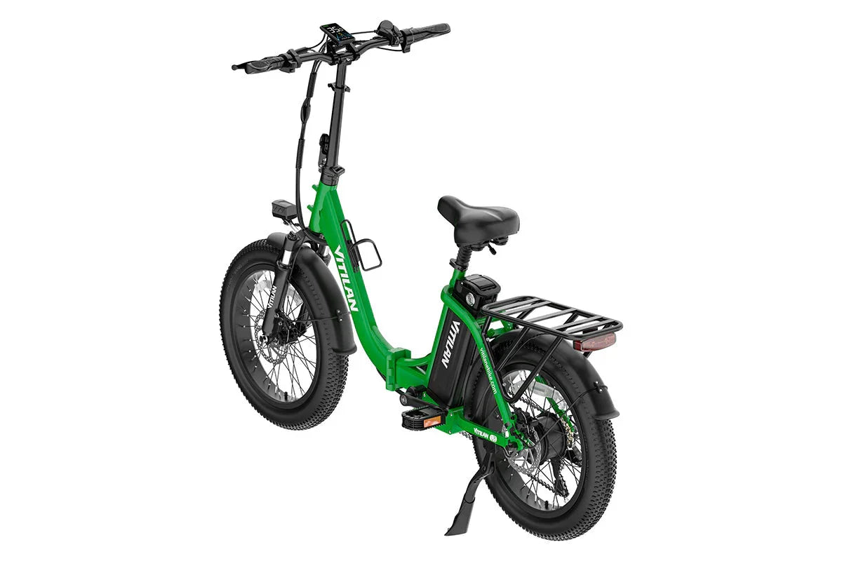 Vitilan U3 Full Suspension Foldable Fat Tire Electric Bike - Green Vista Living