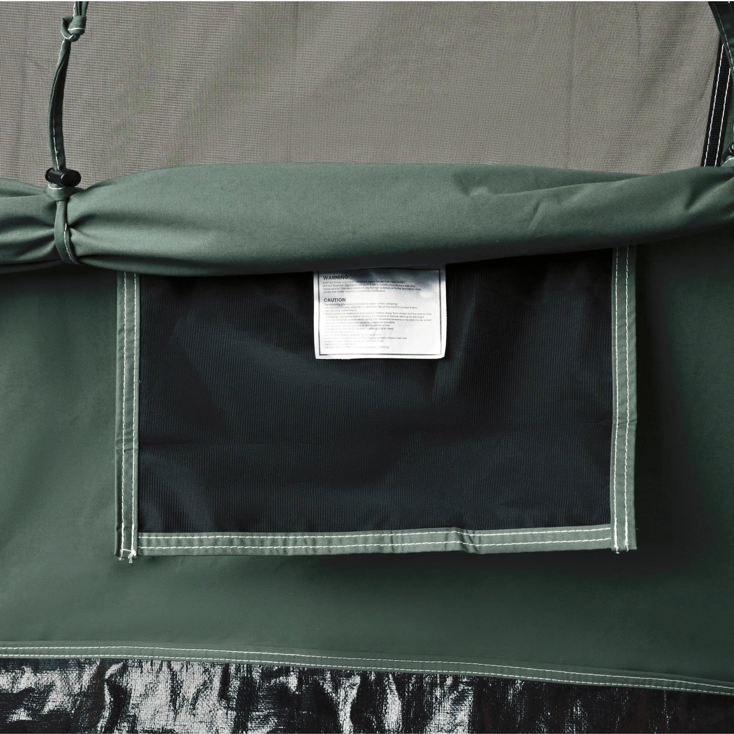10'x10' Prota Canvas Tent - Green Vista Living