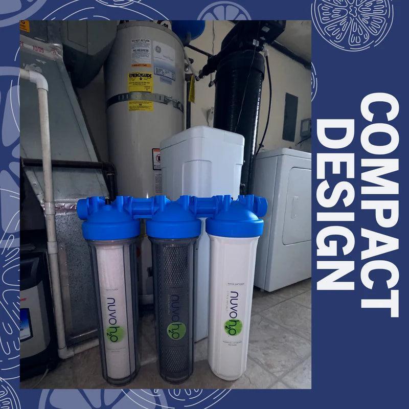 NuvoH2O Manor Trio Water Softener & Multi Filtration System - Green Vista Living