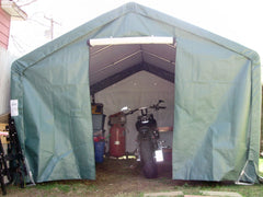 Rhino Shelter | 12’W x 12’L x 8’H Storage Shed (House)