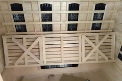 FitSauna DIY Exercise Sauna, Hemlock, 3-Person, 69” x 53” x 80”