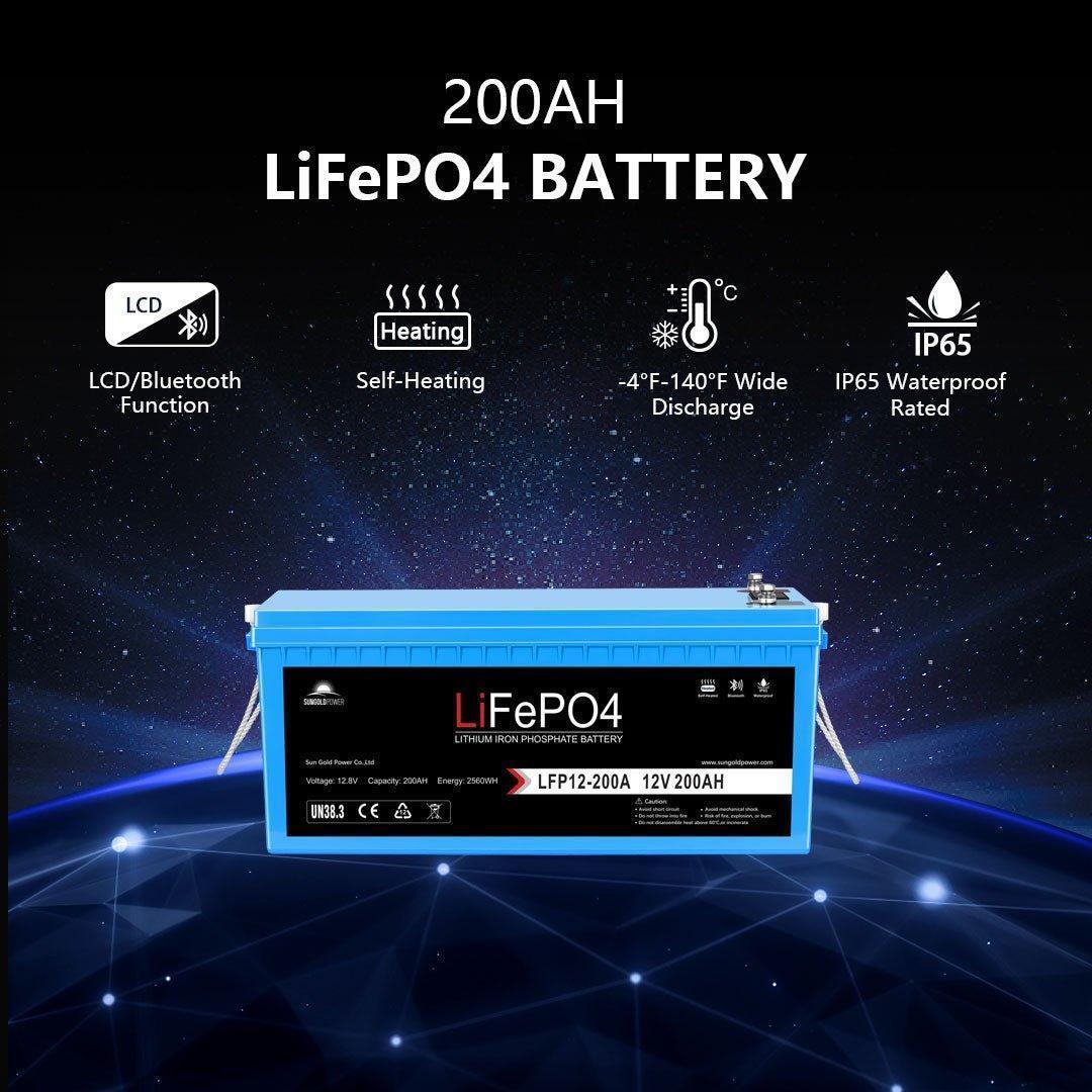 Off Grid Solar Kit 4000W Inverter 12VDC 120V/240V Battery 1200 Watt Solar Back Up SGK-PR4S - Green Vista Living