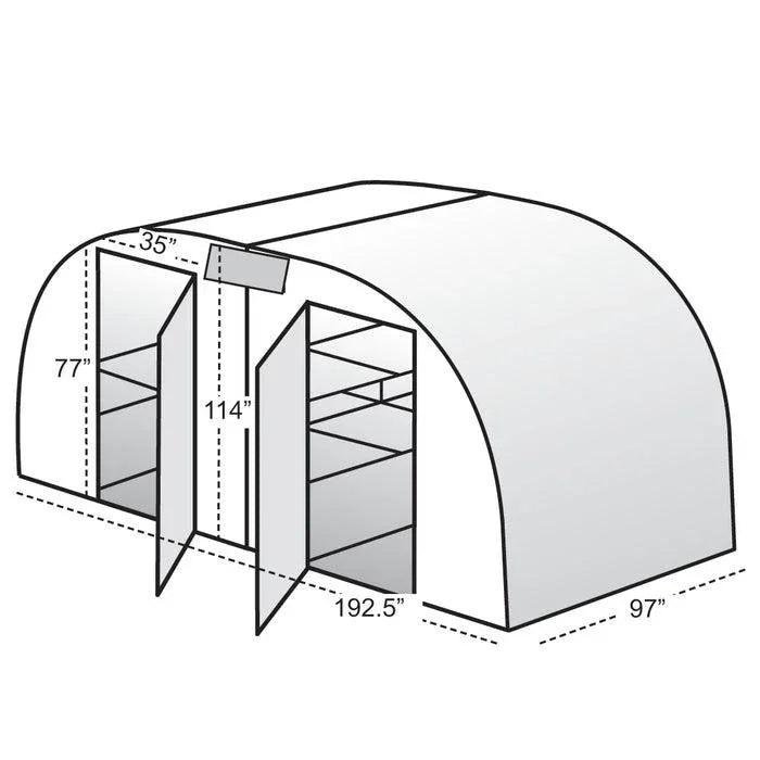 Solexx Conservatory Greenhouse - Green Vista Living