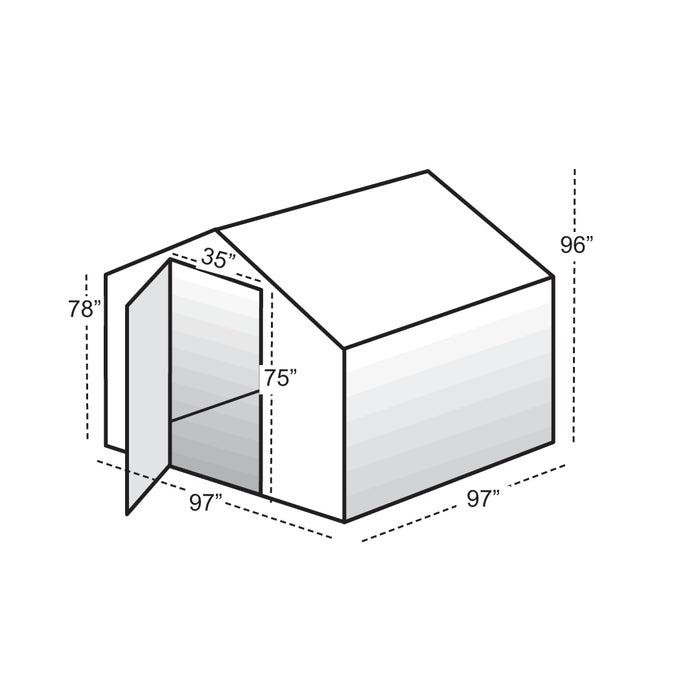 Solexx Garden Master Greenhouse - Green Vista Living