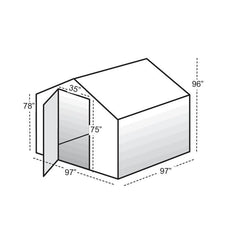Solexx Garden Master Greenhouse - Green Vista Living