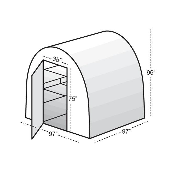 Solexx Gardner's Oasis Greenhouse - Green Vista Living