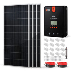 Rich Solar 800 Watt Solar Kit Complete Off-Grid Solar System for RVs, Boats, Tiny Homes - Green Vista Living