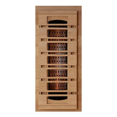 Golden Designs Full Spectrum Infrared Sauna with Himalayan Salt Bar | GDI-8040-03 | 4 Persons