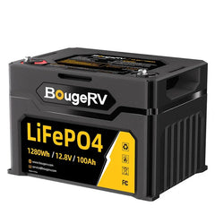 12V 1280Wh/100Ah LiFePO4 Battery - Green Vista Living