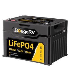12V 1280Wh/100Ah LiFePO4 Battery