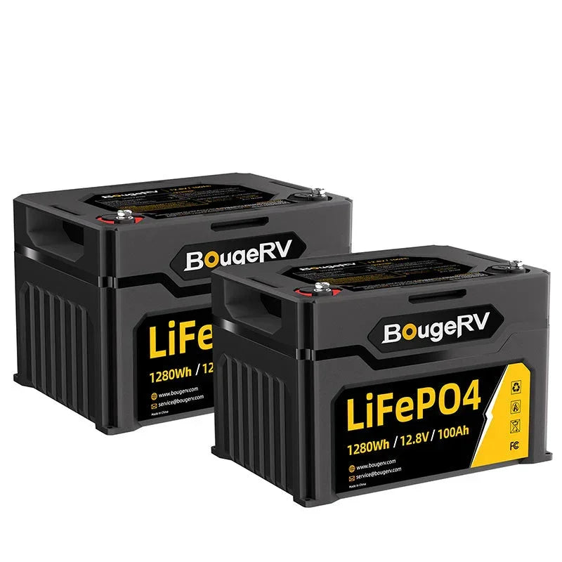 12V 1280Wh/100Ah LiFePO4 Battery - Green Vista Living