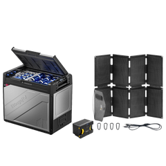 BougeRV Rocky Solar Battery Portable Fridge Kit