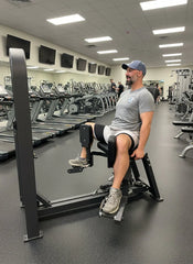 Selectorized Hip Abductor & Adductor Machine w/ 250lb weight stack (New) - Green Vista Living