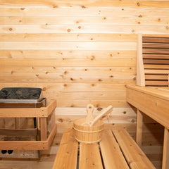 Dundalk Leisurecraft Canadian Timber Luna Sauna | 4 Persons - Green Vista Living