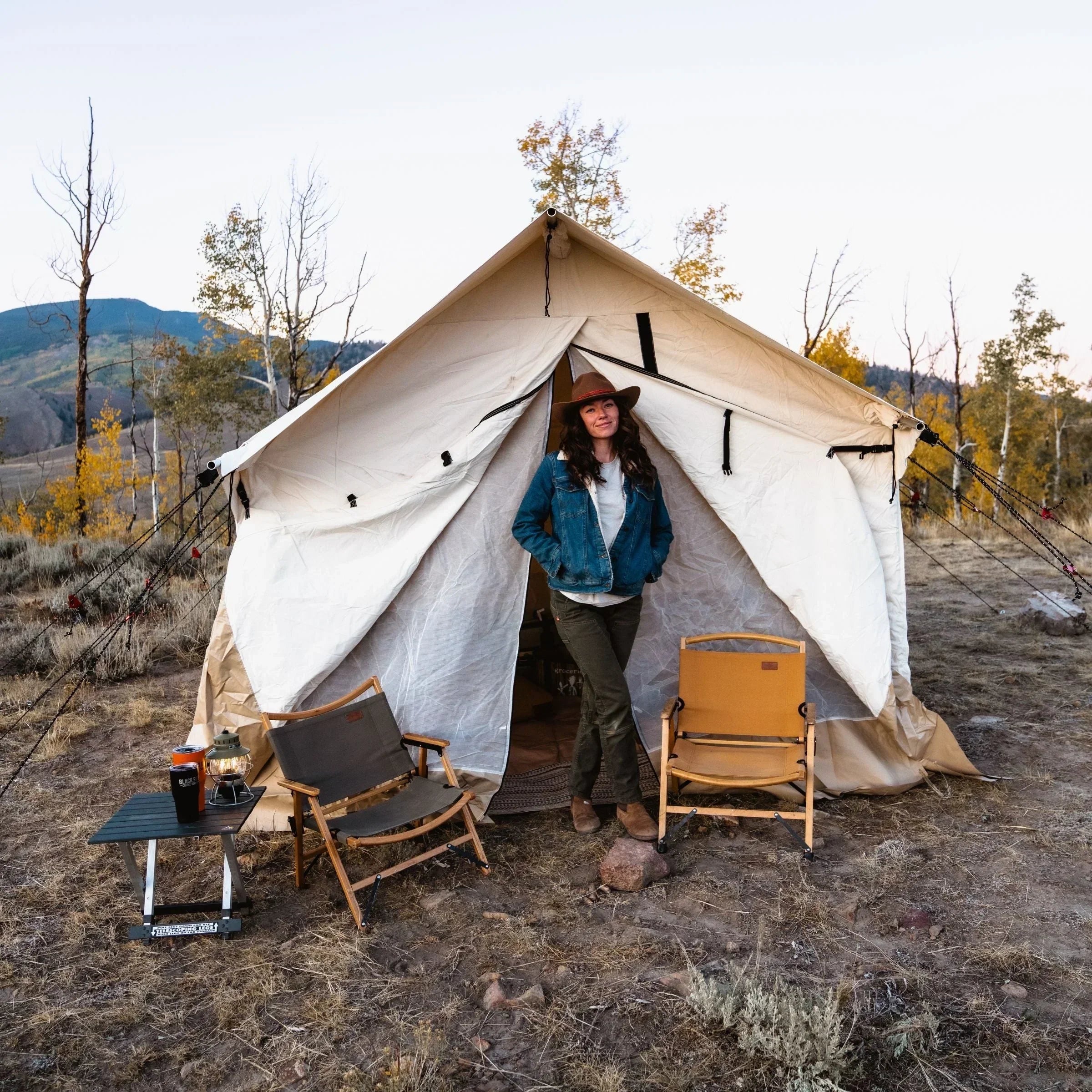 8'x10' Alpha Wall Tent - Green Vista Living