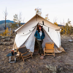 8'x10' Alpha Wall Tent - Green Vista Living