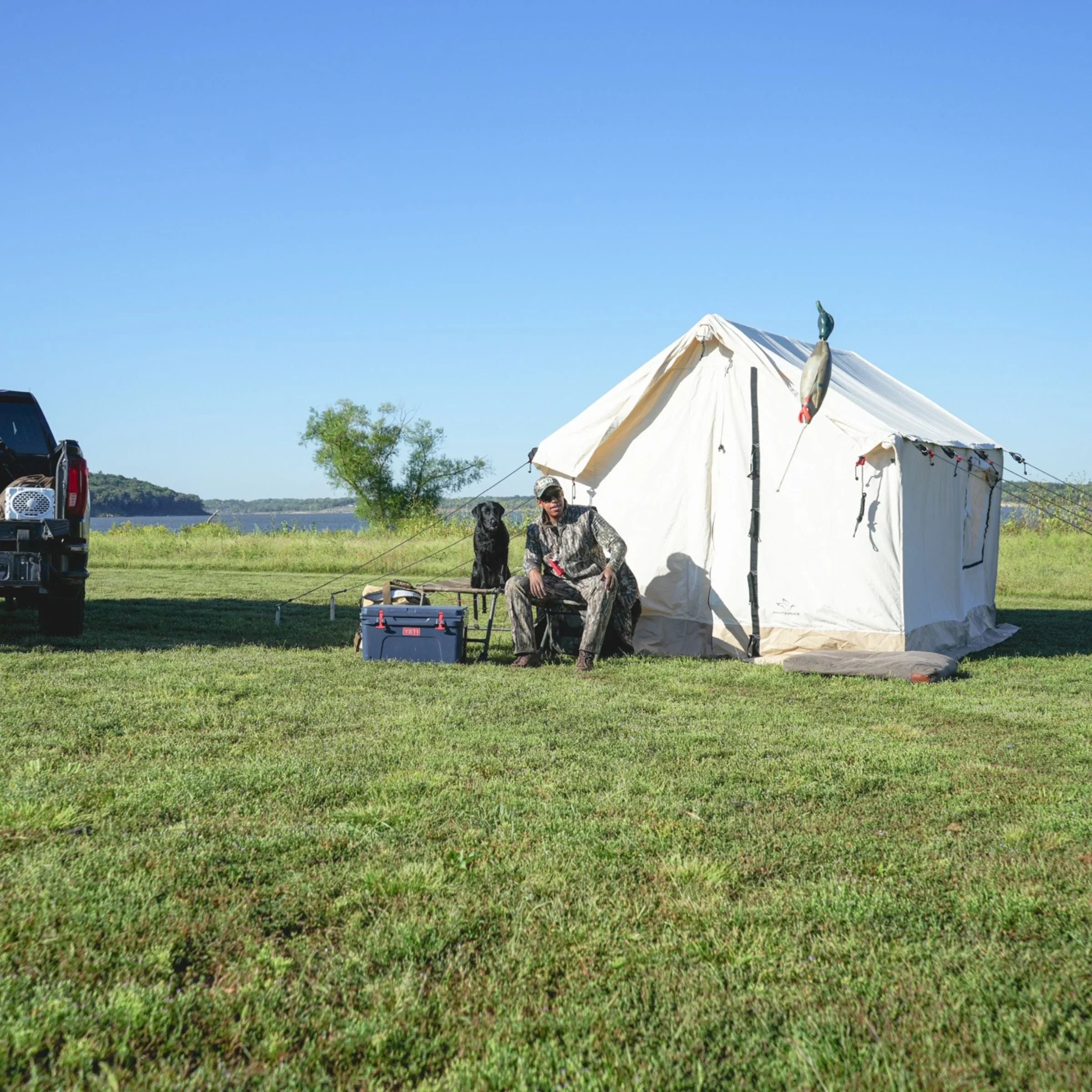 8'x10' Alpha Wall Tent - Green Vista Living