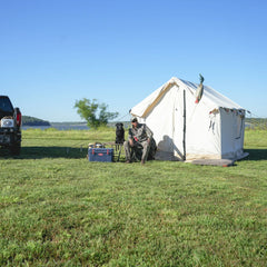 8'x10' Alpha Wall Tent - Green Vista Living