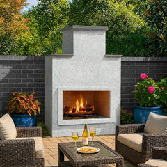 Cal Flame - Indio Contemporary Outdoor Gas Fireplace - FRP-903-1 | AQVINA World